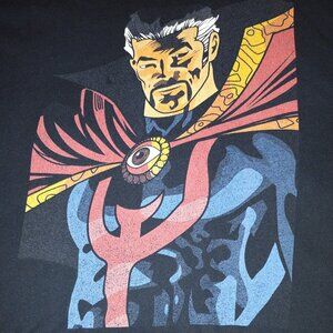 Doctor Strange Black Graphic T-Shirt Marvel Comics 3XL